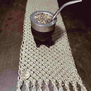 Camino de Mesa Macramé Yute
