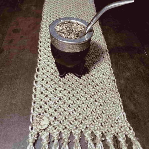 Camino de Mesa Macramé Yute